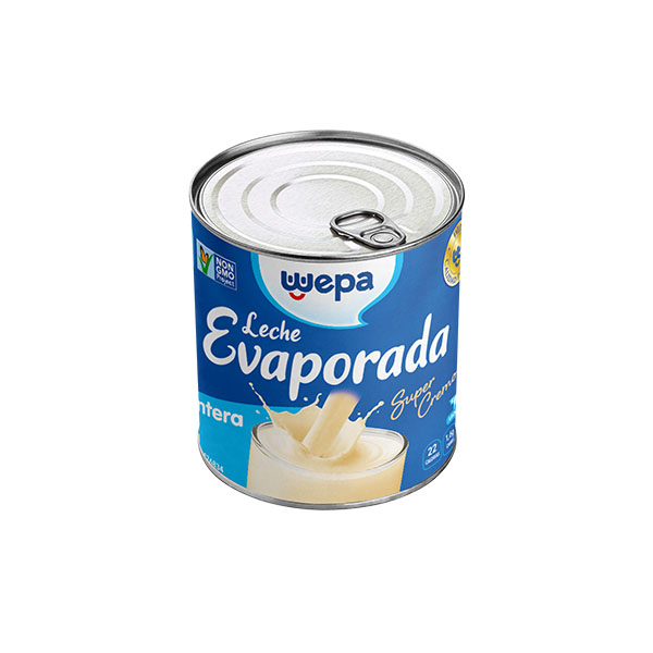 Leche Evaporada WEPA Full Cream , 400 gr, Abrefácil – Wepa Foods
